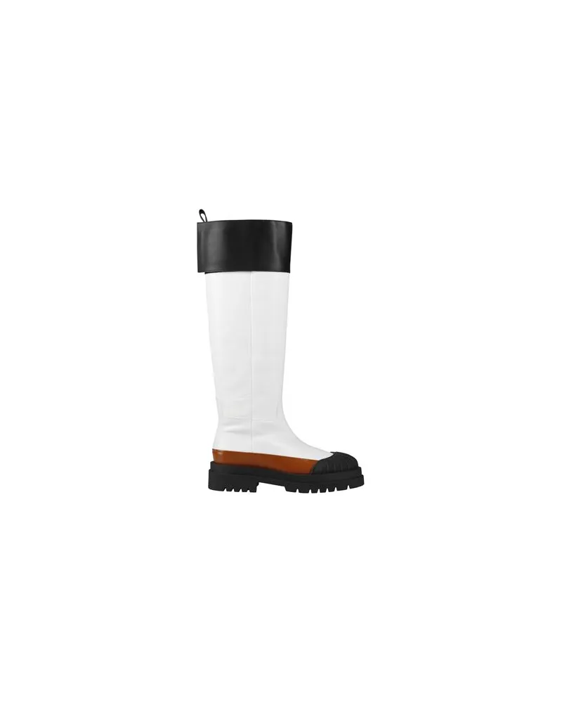 PLAN C SCHUHE - Stiefelauf YOOX.COM Weiß