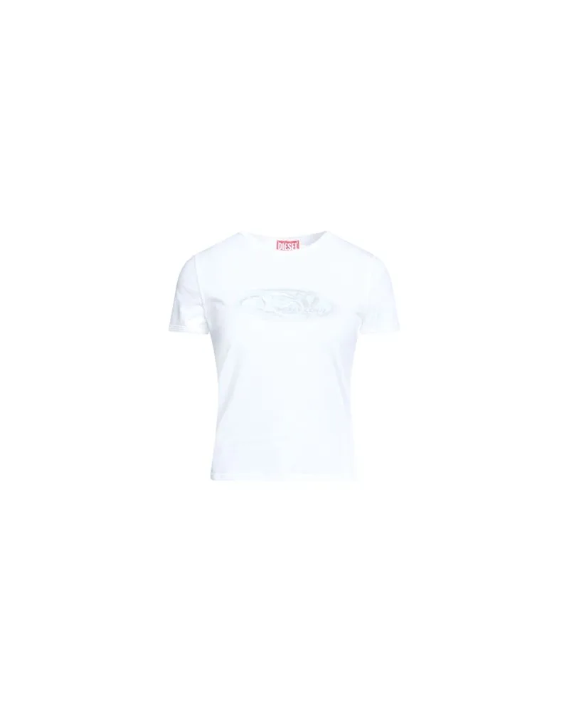 Diesel TOPS - T-shirtsauf YOOX.COM Weiß