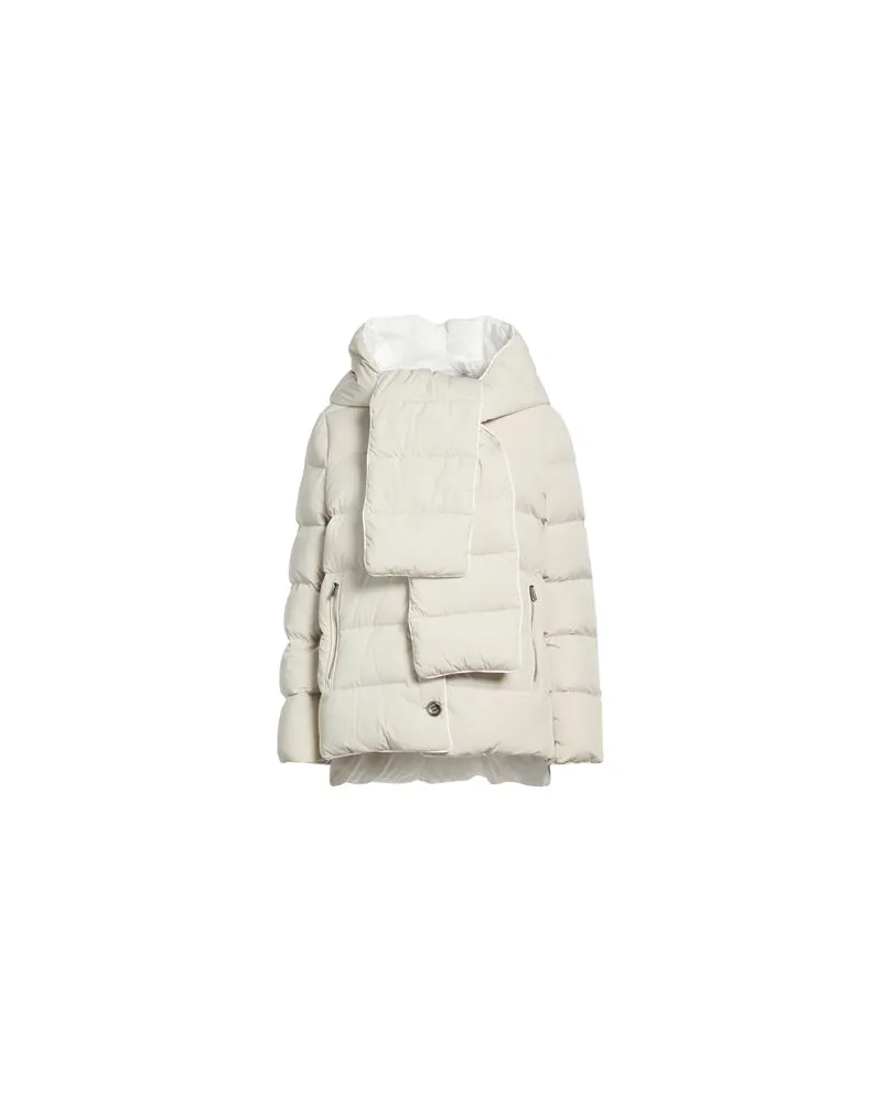 MOORER JACKEN & MÄNTEL - Pufferjacken & Daunenjackenauf YOOX.COM Elfenbein