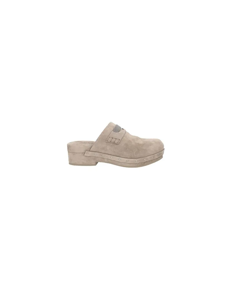 Brunello Cucinelli SCHUHE - Mules & Clogsauf YOOX.COM Khaki