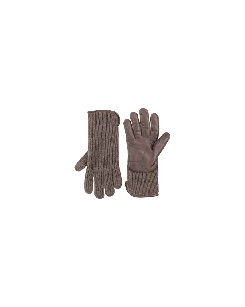 AGNONA ACCESSOIRES - Handschuheauf YOOX.COM Maulwurfsgrau