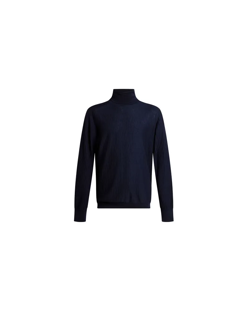 Roberto Collina STRICKWAREN - Rollkragenpulloverauf YOOX.COM Marineblau