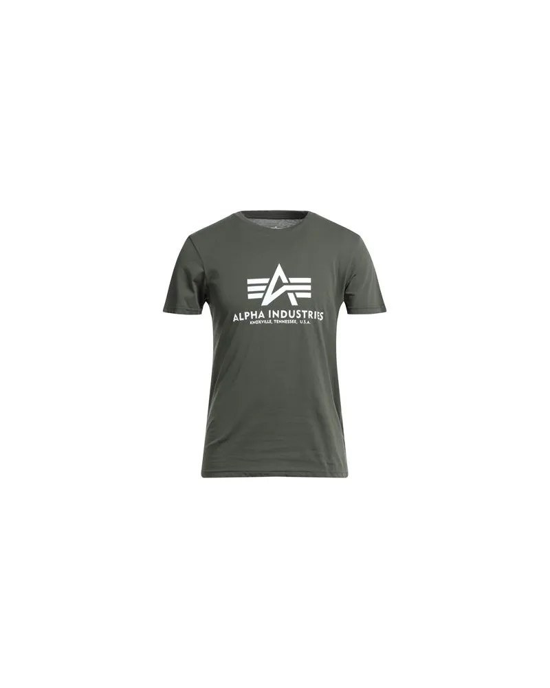 Alpha Industries TOPS - T-shirtsauf YOOX.COM Dunkelgrün