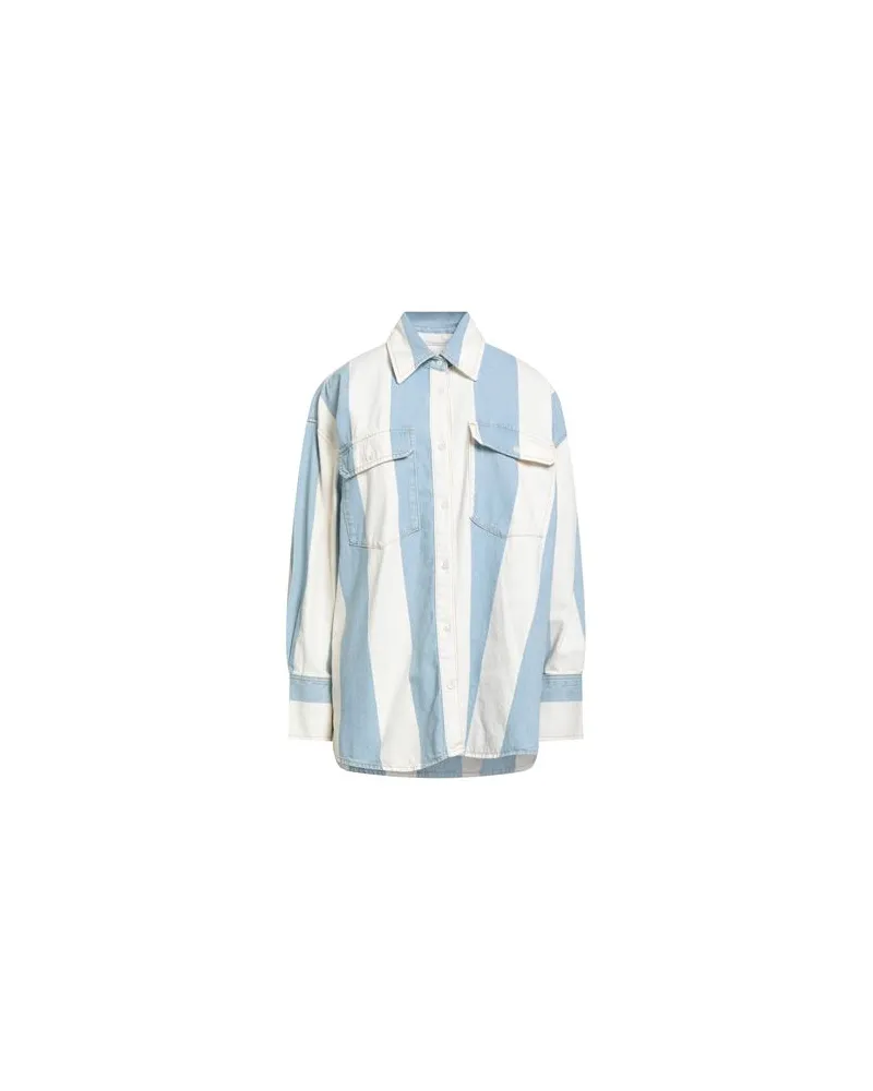 Frame Denim TOPS - Jeanshemdenauf YOOX.COM Blau