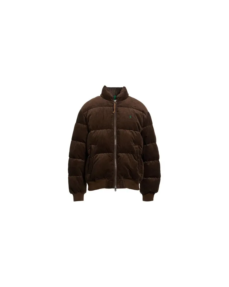 Ralph Lauren JACKEN & MÄNTEL - Pufferjacken & Daunenjackenauf YOOX.COM Dunkelbraun