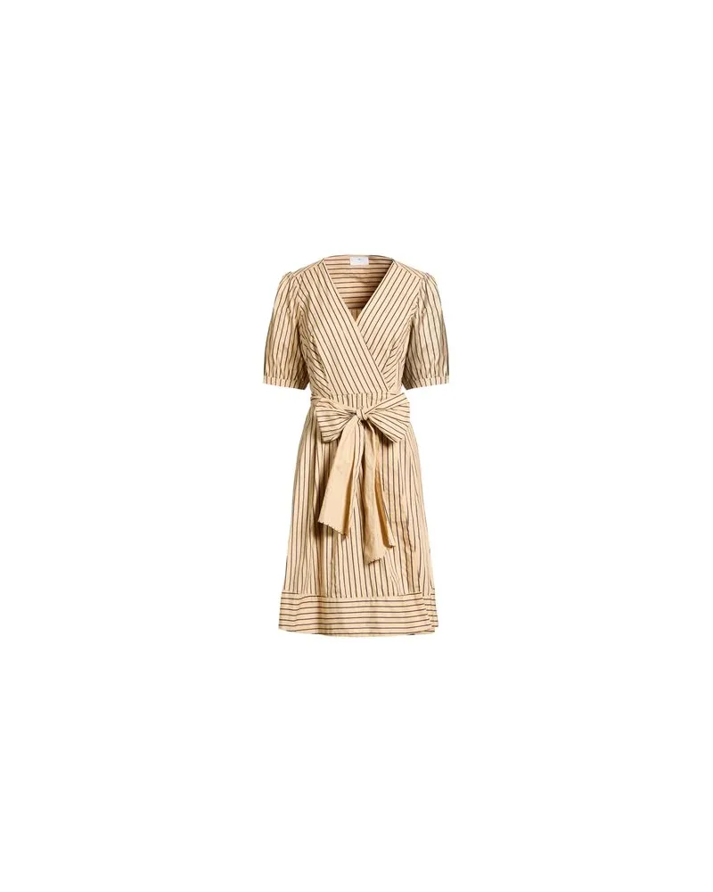 NENETTE KLEIDER - Midi-Kleiderauf YOOX.COM Beige