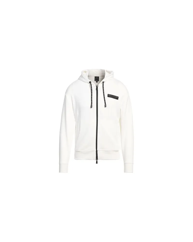 Armani Exchange TOPS - Sweatshirtsauf YOOX.COM Weiß