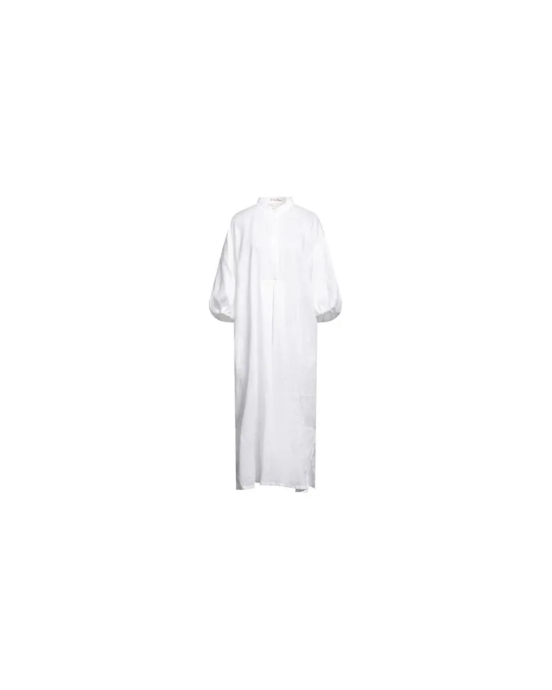 LE3 Sarte Pettegole KLEIDER - Midi-Kleiderauf YOOX.COM Weiß