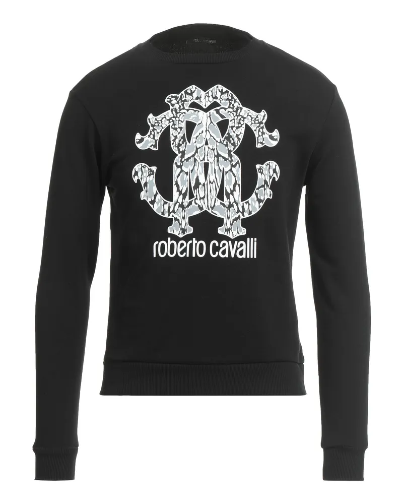 Roberto Cavalli Sweatshirt Schwarz