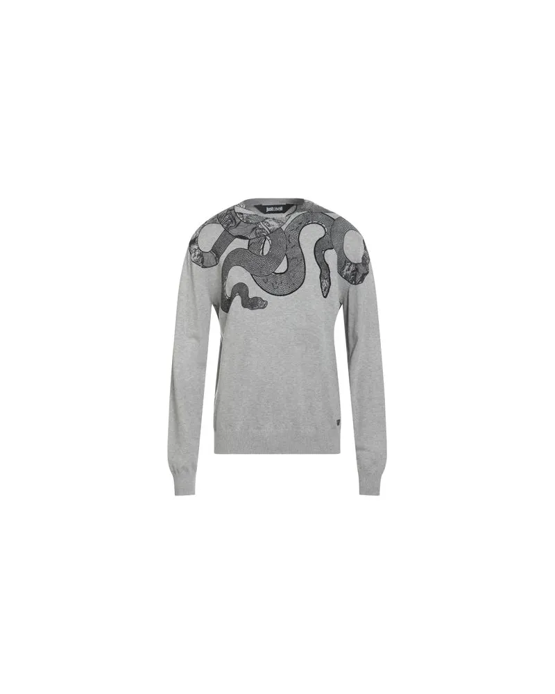 Just Cavalli STRICKWAREN - Pulloverauf YOOX.COM Grau