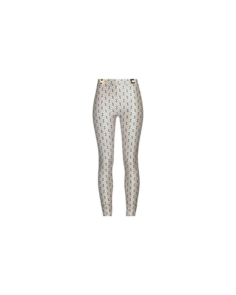 Elisabetta Franchi HOSEN & RÖCKE - Leggingsauf YOOX.COM Cremeweiß
