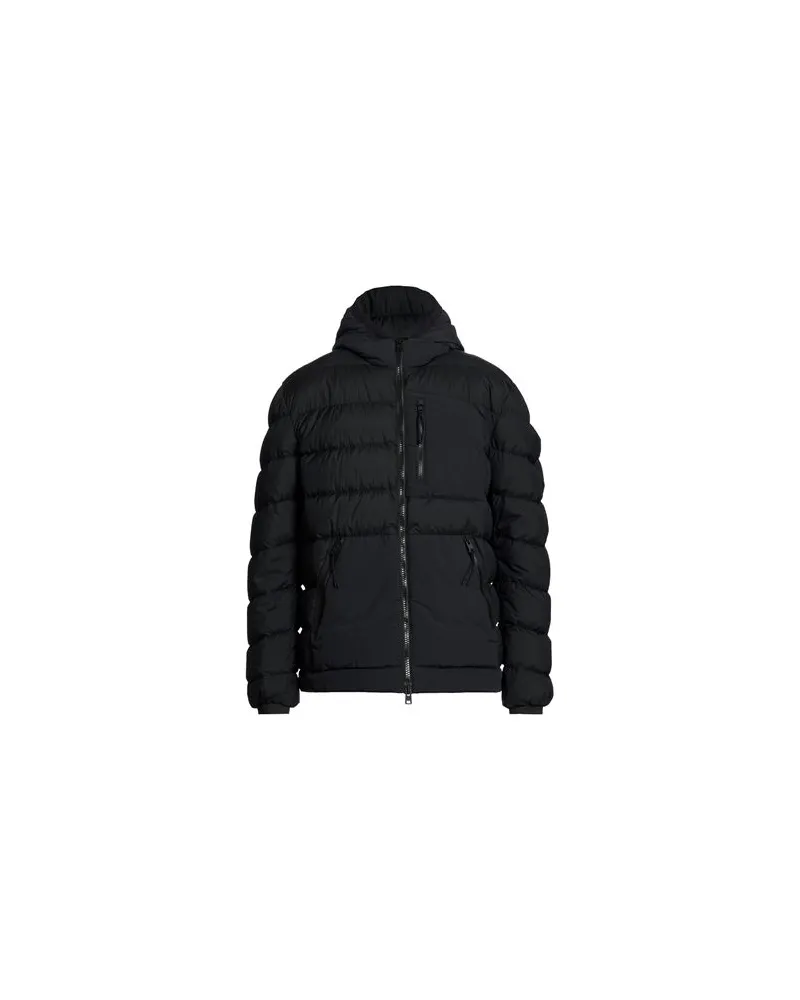 Woolrich LOBSTER CRINKLE DOWN HYBRID  - JACKEN & MÄNTEL - Pufferjacken & Daunenjackenauf YOOX.COM Schwarz