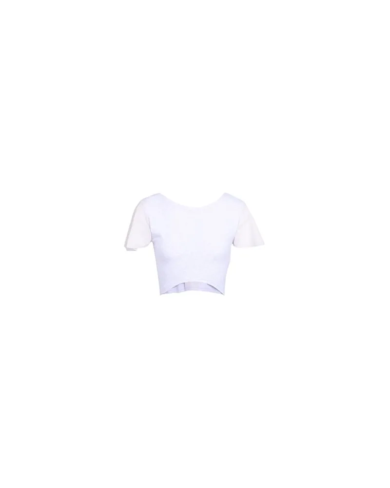 Puma EXHALE CROP TOP  - TOPS - T-shirtsauf YOOX.COM Lila