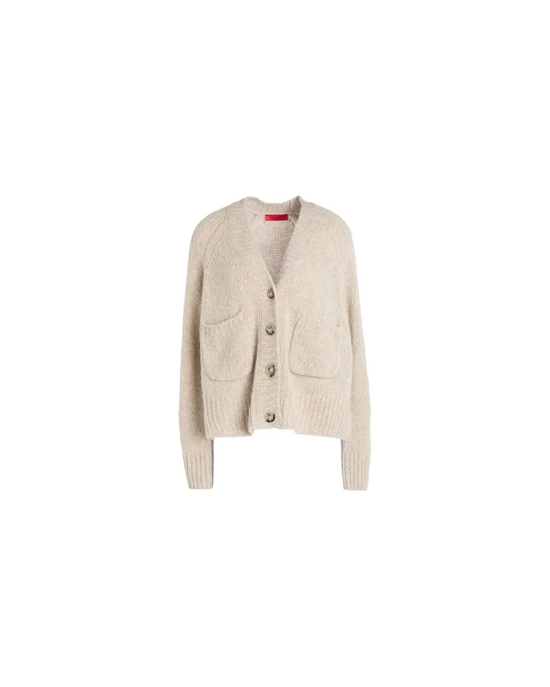 MAX&Co. STRICKWAREN - Strickjackenauf YOOX.COM Beige