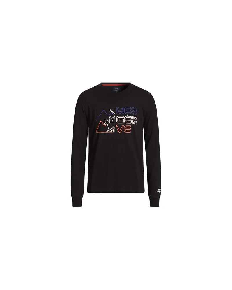 La Martina TOPS - T-shirtsauf YOOX.COM Schwarz