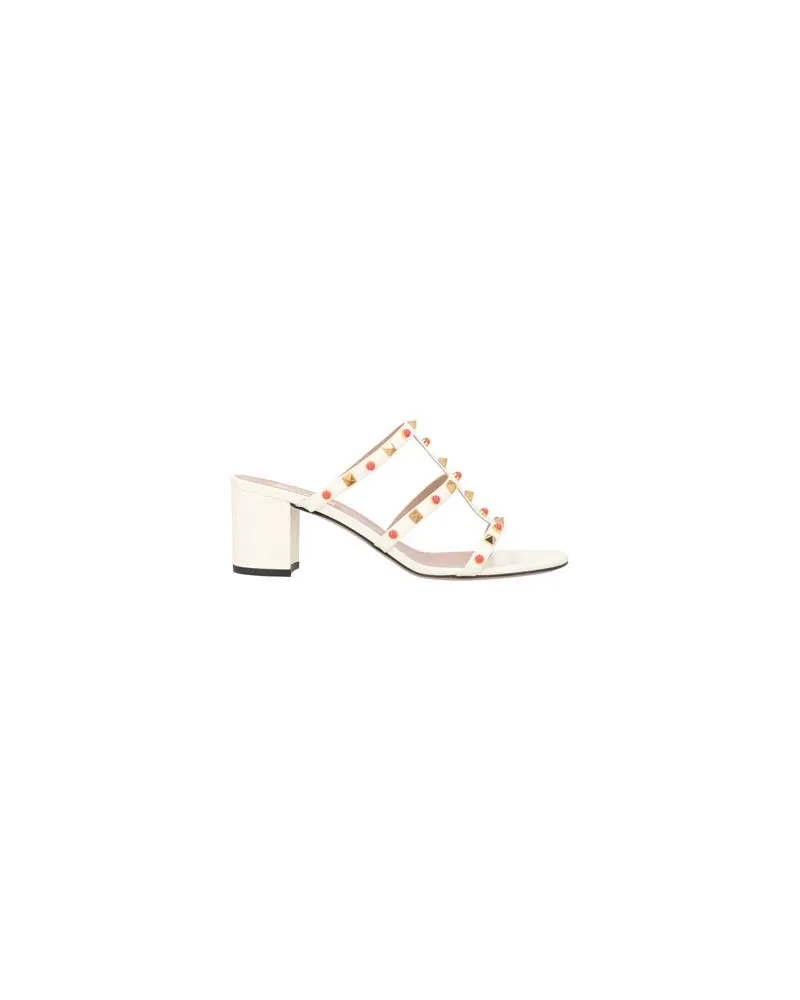 Valentino Garavani SCHUHE - Sandalenauf YOOX.COM Elfenbein