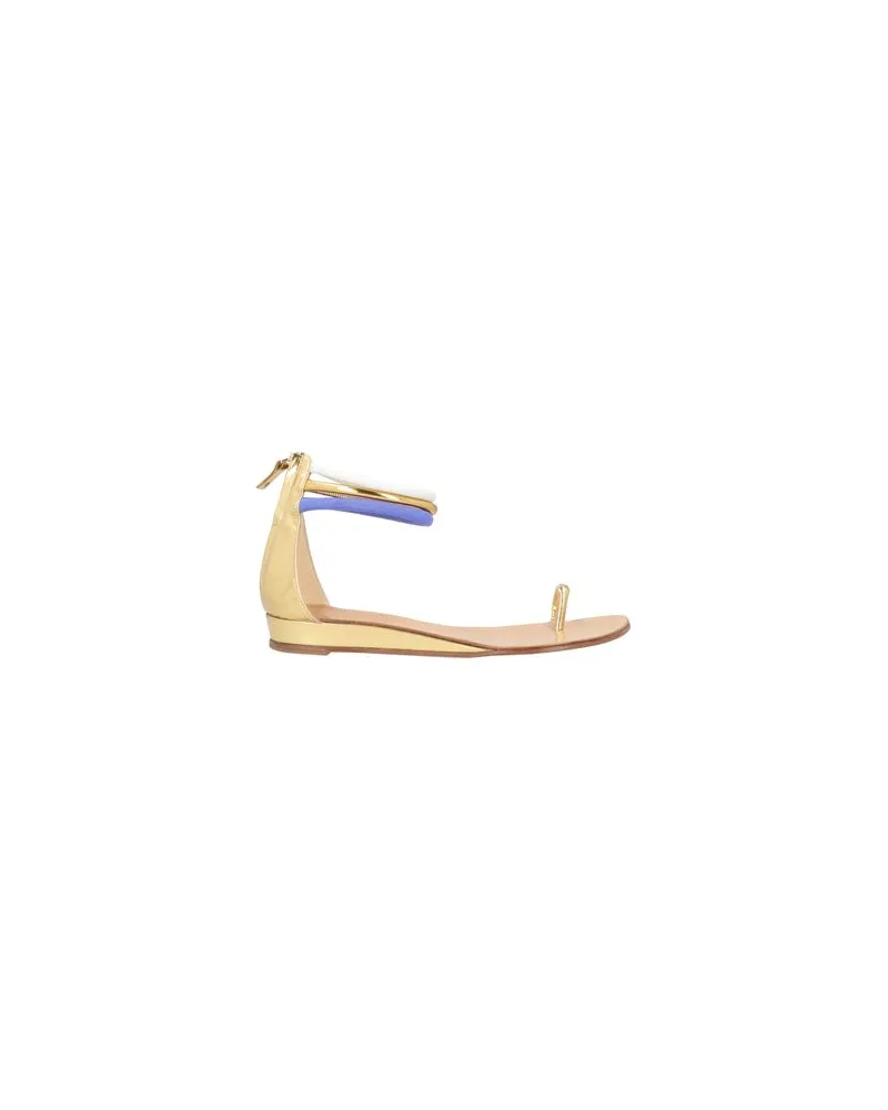 Hazy SCHUHE - Zehentrennerauf YOOX.COM Gold
