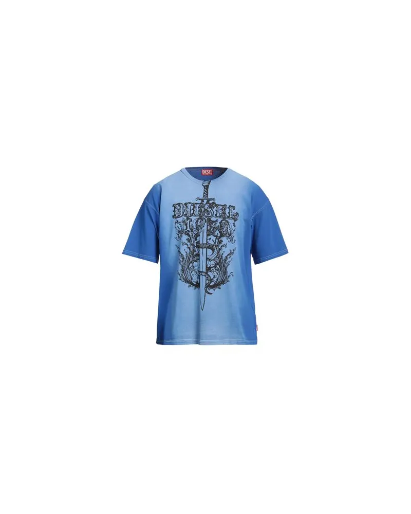 Diesel TOPS - T-shirtsauf YOOX.COM Hellblau