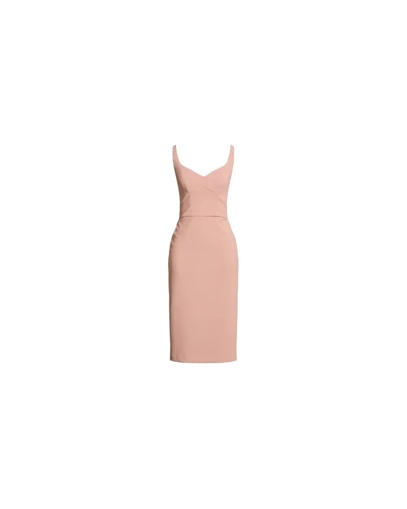 Elisabetta Franchi KLEIDER - Midi-Kleiderauf YOOX.COM Hellrosa