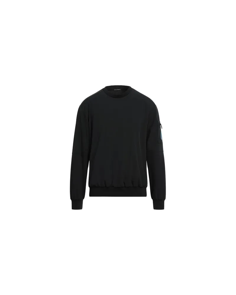 Emporio Armani TOPS - Sweatshirtsauf YOOX.COM Schwarz