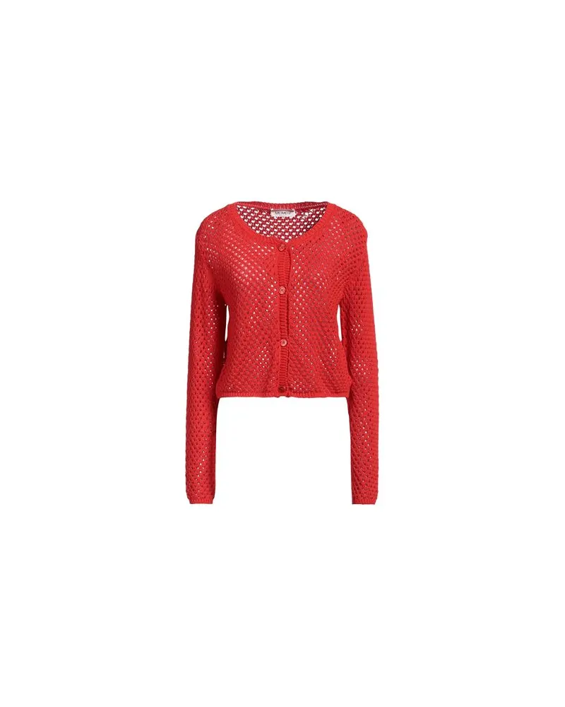 MEIMEIJ STRICKWAREN - Strickjackenauf YOOX.COM Rot