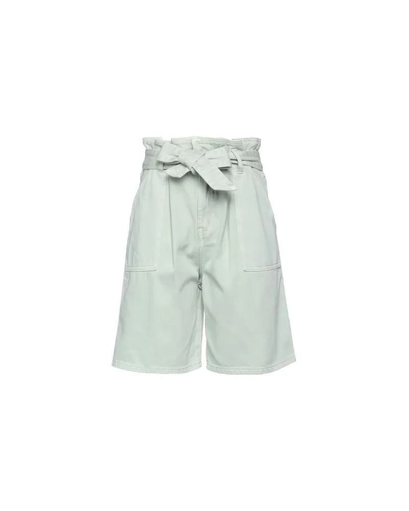Isabelle Blanche HOSEN & RÖCKE - Jeansshortsauf YOOX.COM Säuregrün