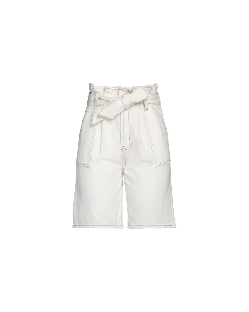 Isabelle Blanche HOSEN & RÖCKE - Jeansshortsauf YOOX.COM Elfenbein