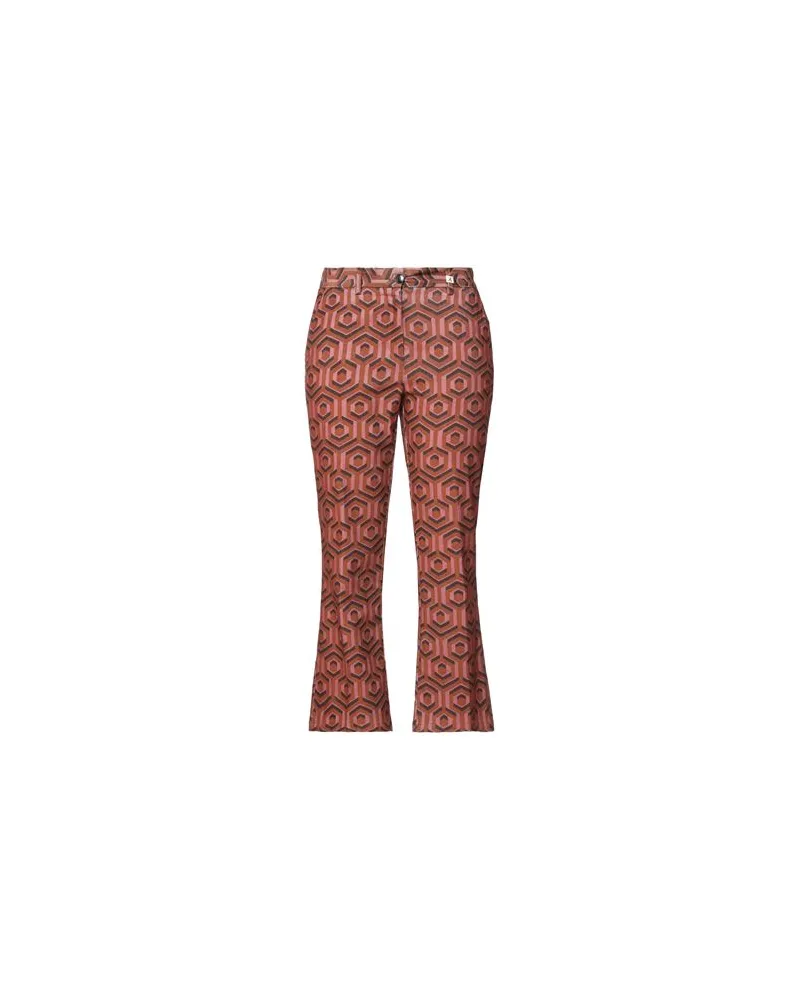MYTHS HOSEN & RÖCKE - Hosenauf YOOX.COM Lederfarben