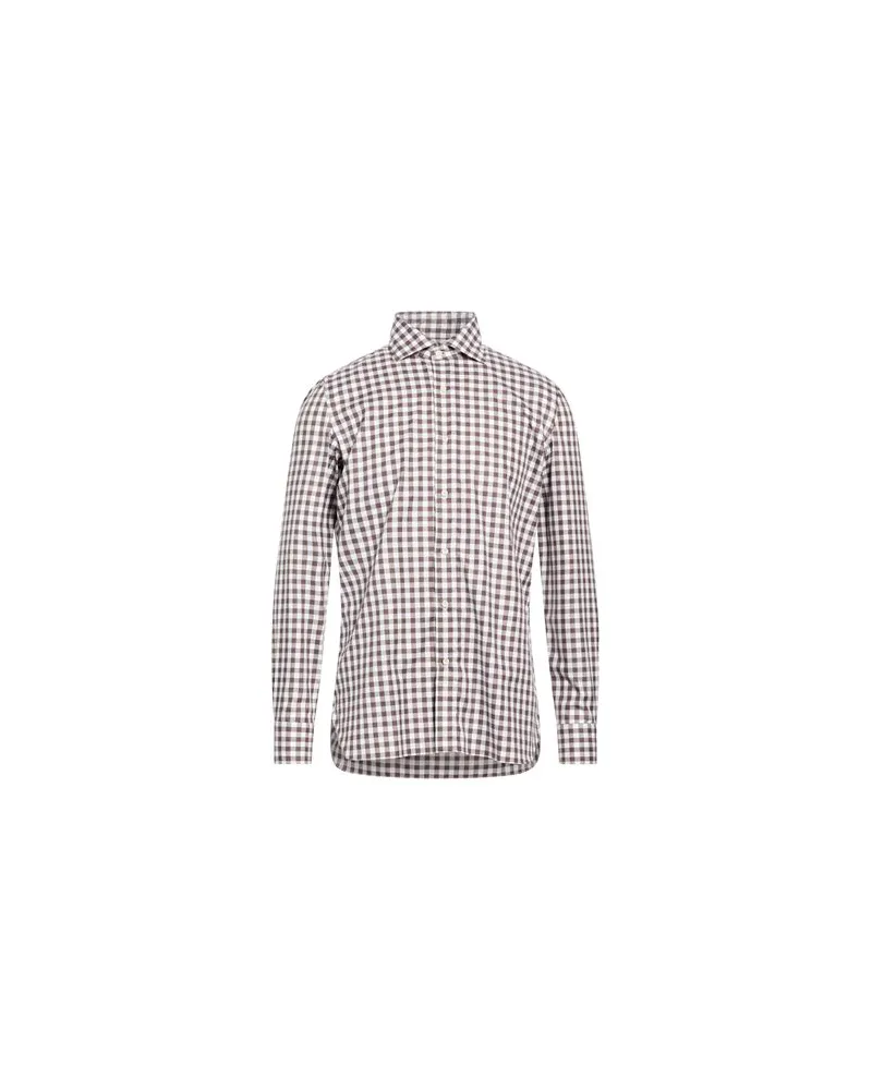 Luigi Borrelli TOPS - Hemdenauf YOOX.COM Schokobraun