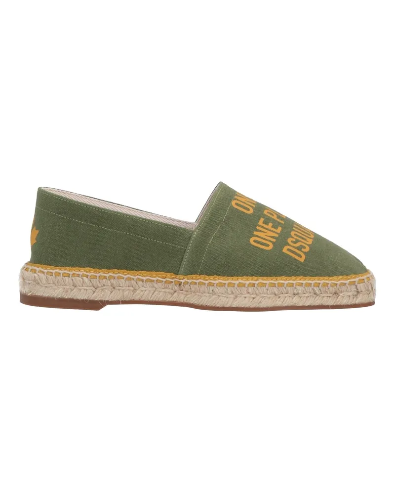 Dsquared2 Espadrilles Militärgrün