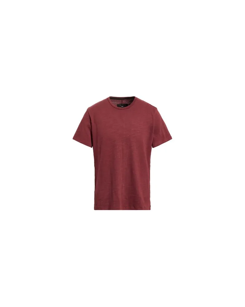 Rag & Bone TOPS - T-shirtsauf YOOX.COM Ziegelrot