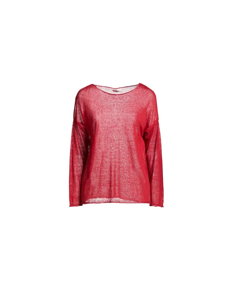 B.yu STRICKWAREN - Pulloverauf YOOX.COM Ziegelrot