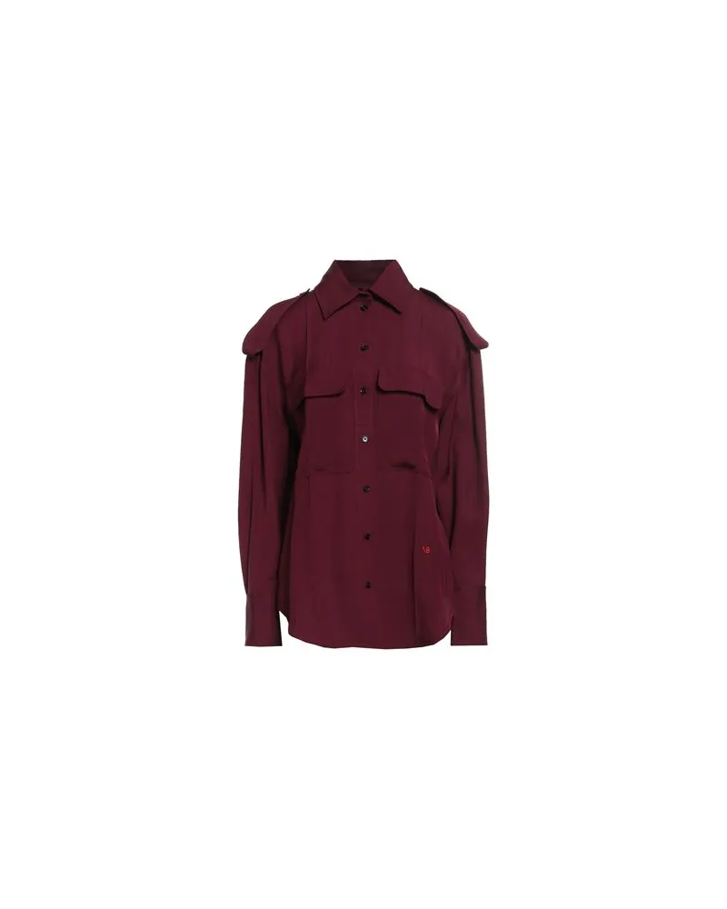 Victoria Beckham TOPS - Hemdenauf YOOX.COM Purpur
