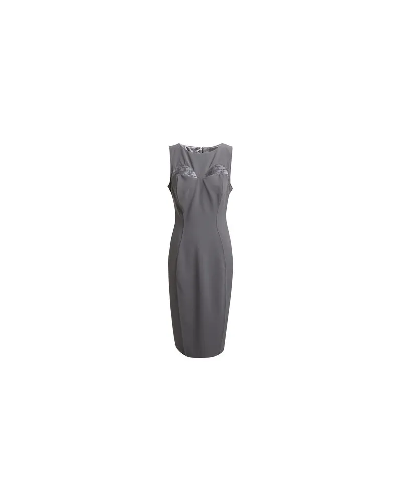 Elisabetta Franchi KLEIDER - Midi-Kleiderauf YOOX.COM Grau