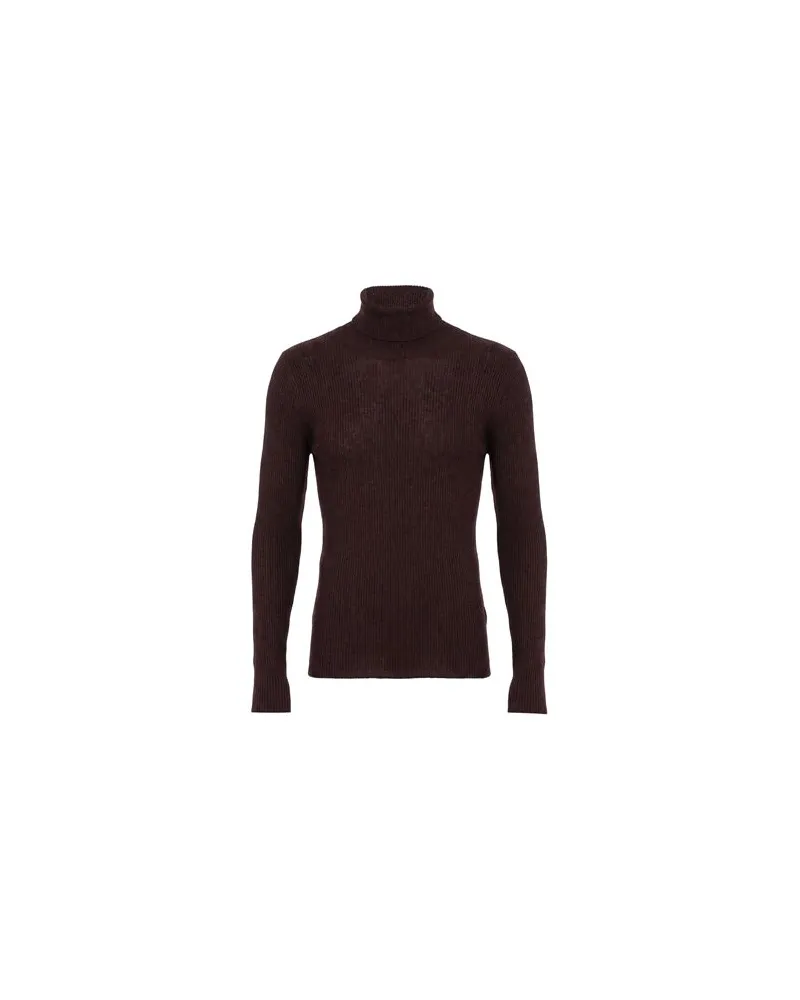 Maison Margiela STRICKWAREN - Rollkragenpulloverauf YOOX.COM Pflaume