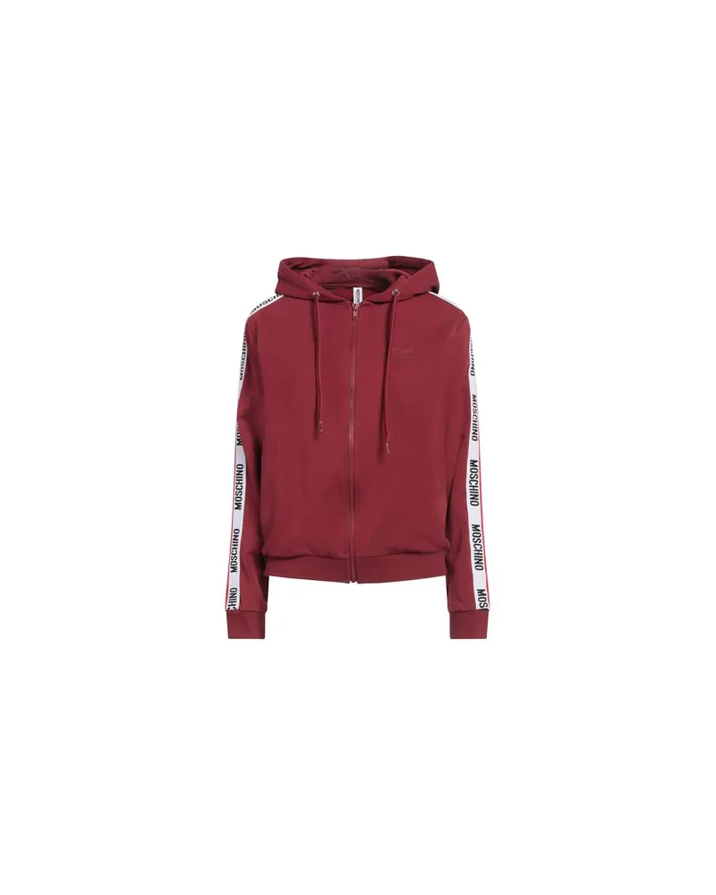 Moschino TOPS - Sweatshirtsauf YOOX.COM Bordeaux