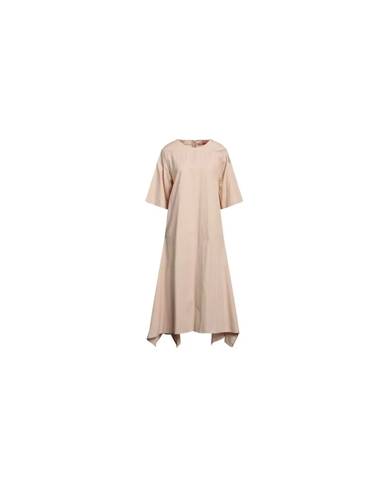 Rosé a Pois KLEIDER - Midi-Kleiderauf YOOX.COM Beige