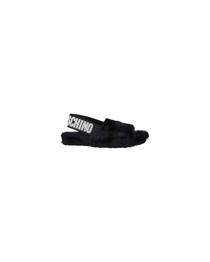 Moschino SCHUHE - Sandalenauf YOOX.COM Schwarz