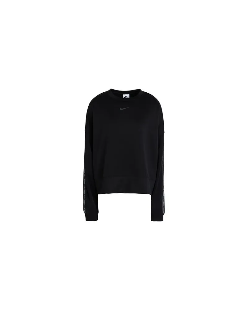 Nike Oversize Tape Crew  - TOPS - Sweatshirtsauf YOOX.COM Schwarz
