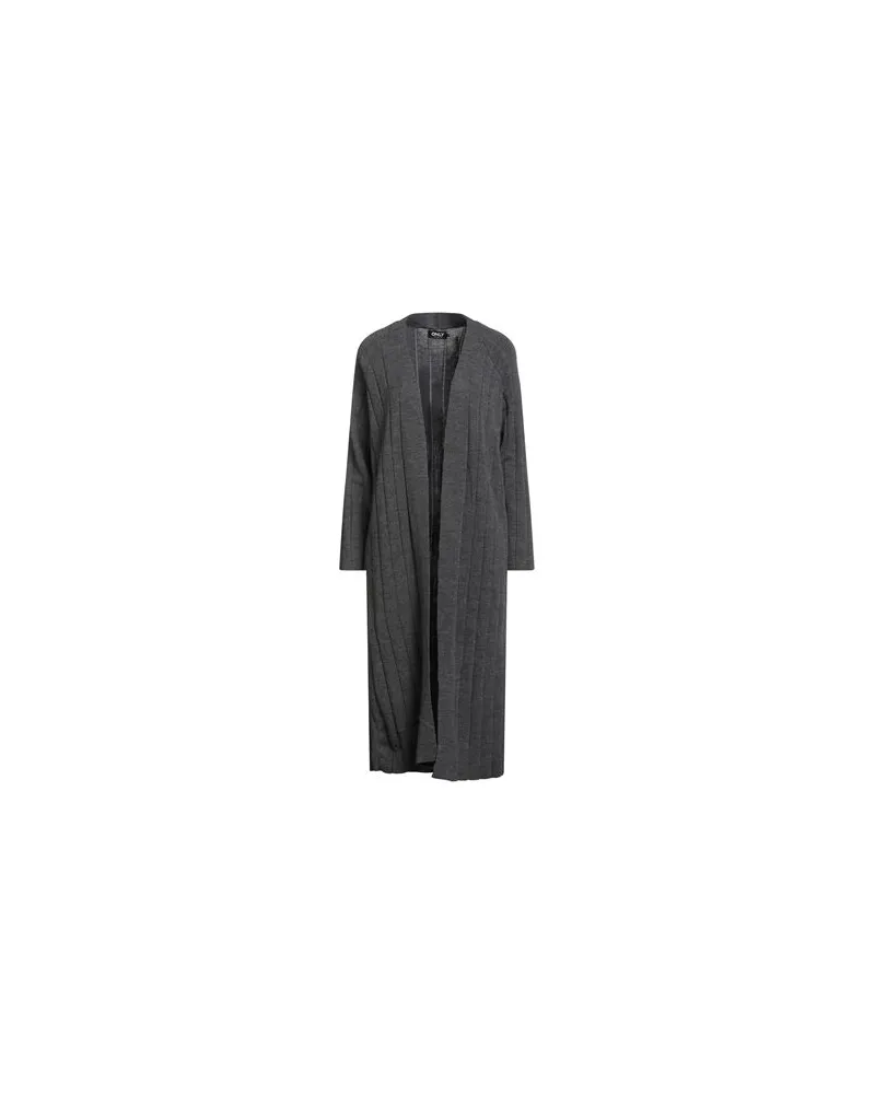 only STRICKWAREN - Strickjackenauf YOOX.COM Braungrau