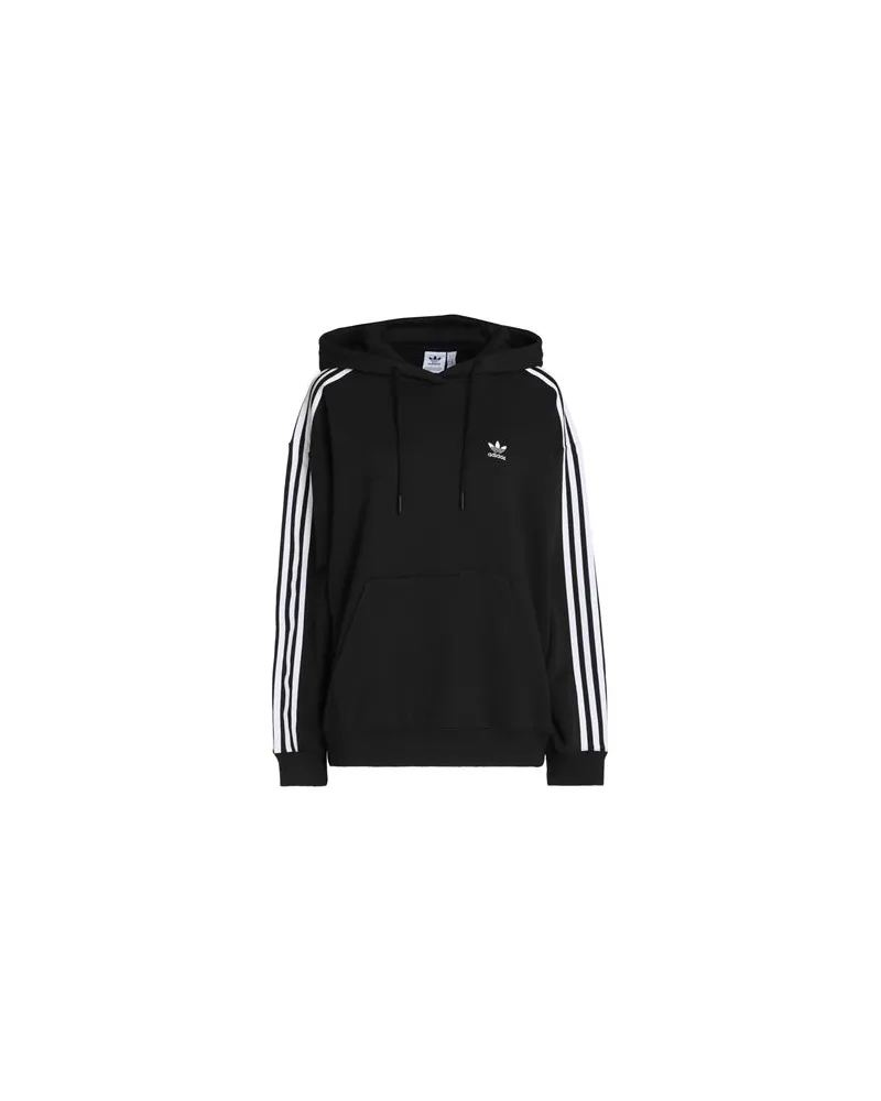 adidas 3S OS HOODIE  - TOPS - Sweatshirtsauf YOOX.COM Schwarz
