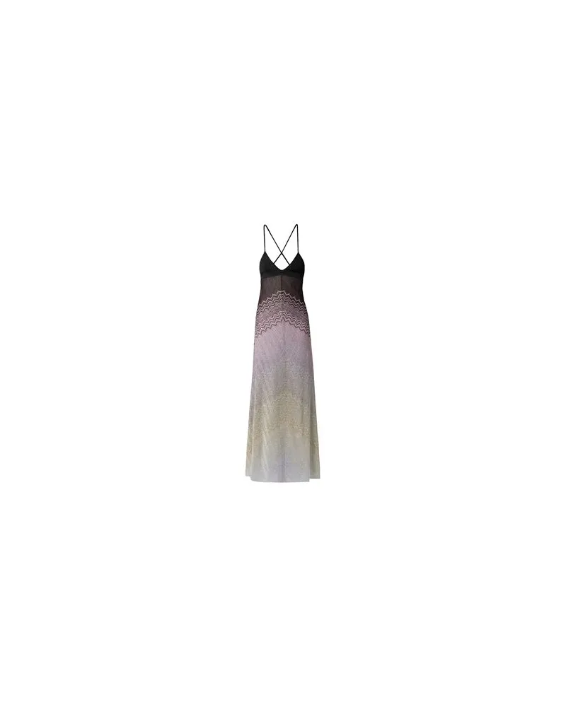 Missoni KLEIDER - Maxi-Kleiderauf YOOX.COM Lila