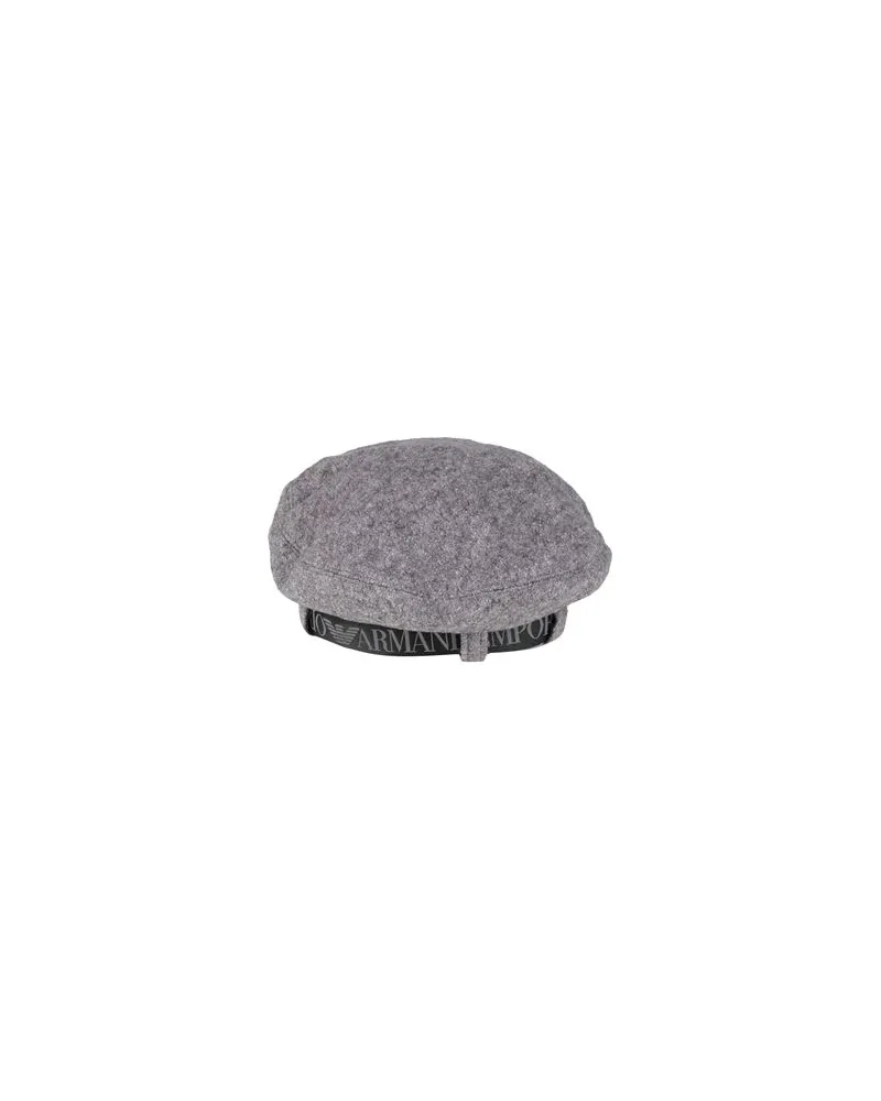 Emporio Armani ACCESSOIRES - Mützen & Hüteauf YOOX.COM Grau
