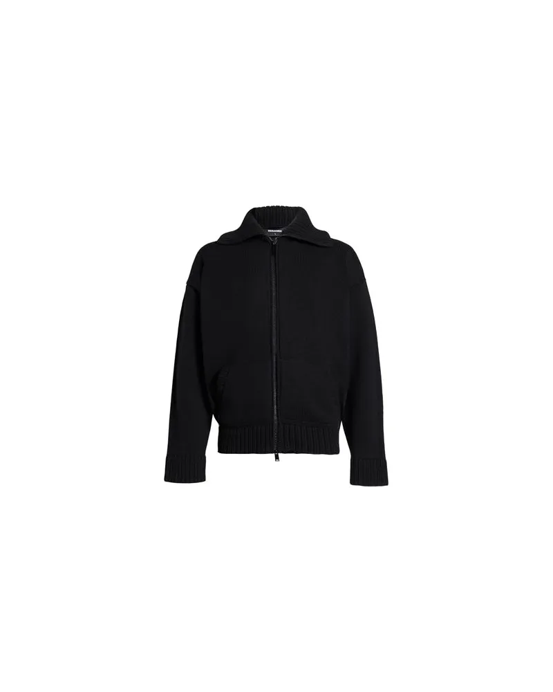Dsquared2 STRICKWAREN - Strickjackenauf YOOX.COM Schwarz