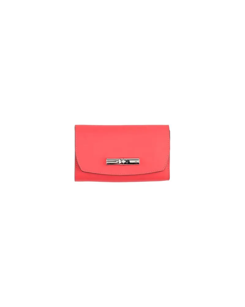 Longchamp Kleinlederwaren - Brieftaschenauf YOOX.COM Rot