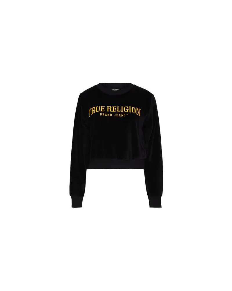 True Religion TOPS - Sweatshirtsauf YOOX.COM Schwarz