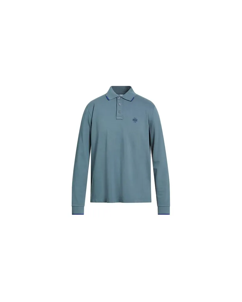 Jacob Cohën TOPS - Poloshirtsauf YOOX.COM Taubenblau