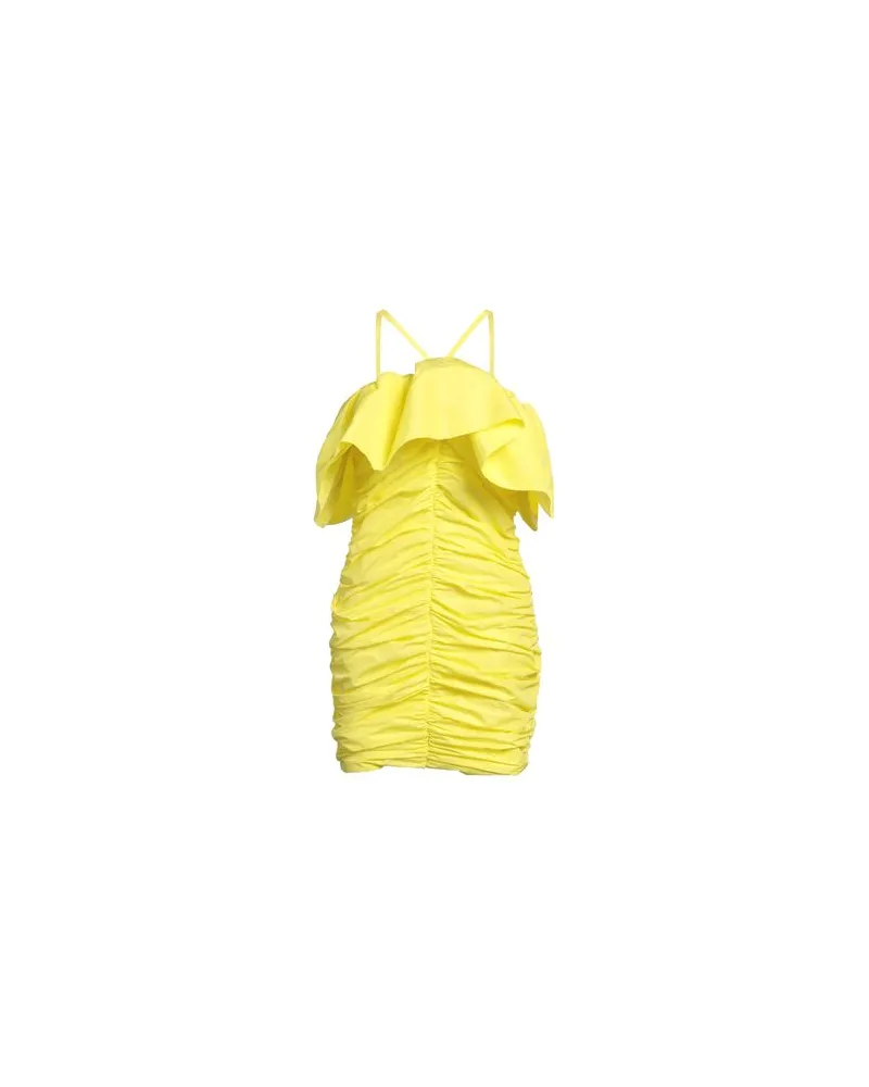 MSGM KLEIDER - Mini-Kleiderauf YOOX.COM Gelb