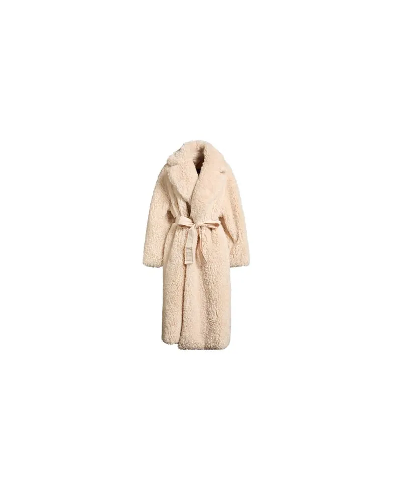 Elisabetta Franchi JACKEN & MÄNTEL - Mäntelauf YOOX.COM Elfenbein