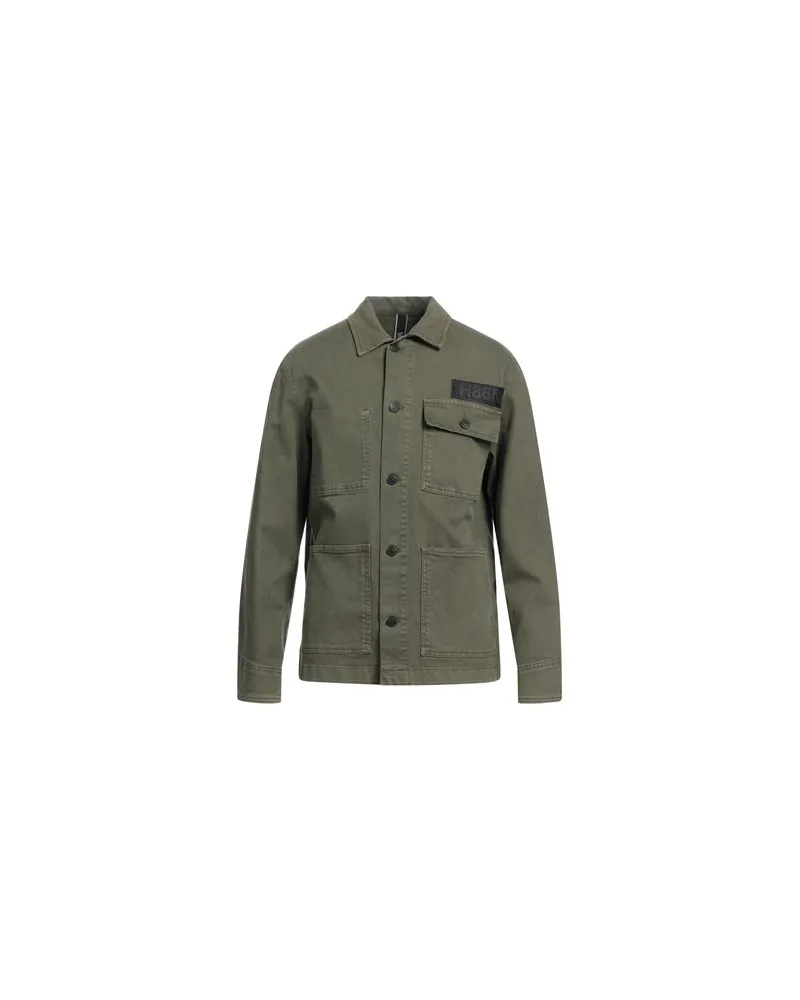 Hogan JACKEN & MÄNTEL - Jeansjacken/Mäntelauf YOOX.COM Militärgrün